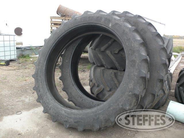 (2) 380/85R54 tires, 